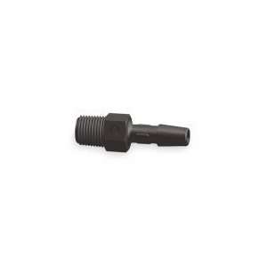  ELDON JAMES A6 6BN Adapter,Nylon,3/8 In NPT,150 PSI,PK 10 