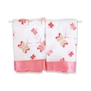    Aden & Anais Issie Security Blanket Set Nay Nay Butterfly: Baby
