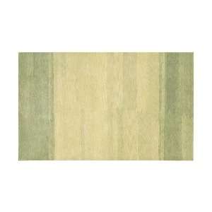  Metro Light Green Blended Wool Handmade Area Rug