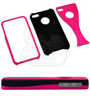 Protect your iPhone in style with this Deluxe 3 Piece Hard Case and 