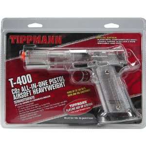  Tippmann T 400 Co2 Pistol   Clear