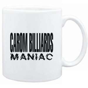 Mug White  MANIAC Carom Billiards  Sports  Sports 