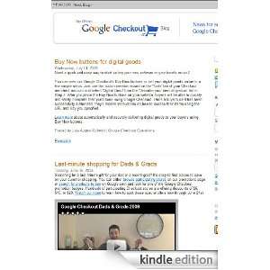  Google Official Checkout Blog Kindle Store Google
