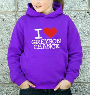 Love Greyson Chance Hoody   Any colour or size (1542)  