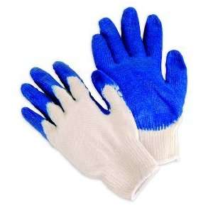Workforce Industrial Knits With Full Palm Blue Latex Coatings   Size 