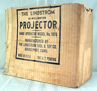 Lindstrom Model 1010 Hand Operated 16 mm Film Projector