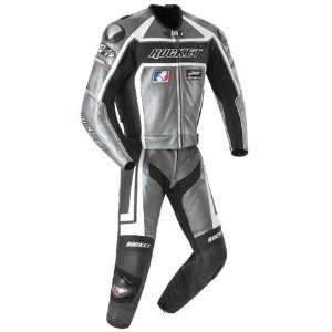 Joe Rocket Speedmaster 5.0 2 Piece Leather Race Suit Gunmetal/Black 40 