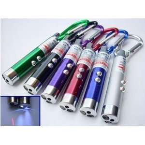 iGet (TM) Laser Pointer (Qty 6) Six Pcs 3 in 1 Laser Pointer with Red 
