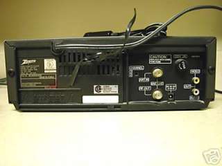 Zenith AC/DC 12V Video Cassette Player VCP351 vcr  