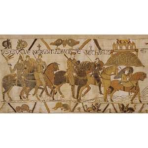  Bayeux Mont St. Michael Wall Tapestry: Home & Kitchen