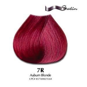  7R Auburn Blonde   Satin Hair Color with Aloe Vera Base 