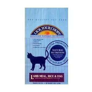 Lick Your Chops Lamb Meal, Rice & Egg Maintenance Formula For Cats 