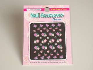 3D Design Nail Art Stickers, Choose your design, 2+2!! (made in 
