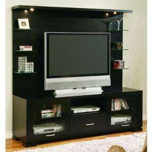  8030 Series Media Entertainment Center in Black: Furniture 
