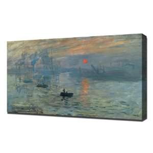  Monet   Impression, Sunrise, 1873 2   Framed Canvas Art 