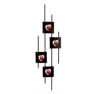  Four Heart Candleholder