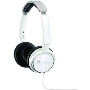  JVC HAS360W DJ Folding Headphone (White) Electronics