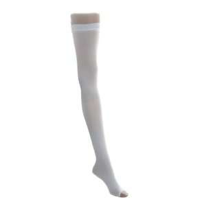  EMS Thigh Length Anti Embolism Stockings, White: Health 