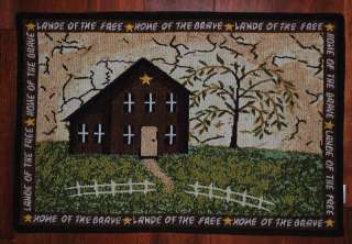 Tapestry Placemat~Land of Free~Primitive Country~NEW  