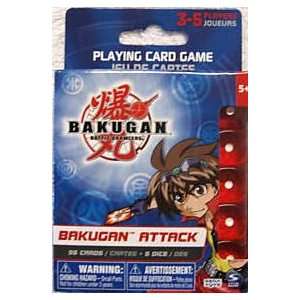  Bakugan Attack Playing Card Game: Toys & Games