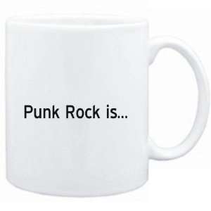  Mug White  Punk Rock IS  Music: Sports & Outdoors