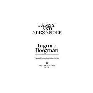 Fanny And Alexander: Ingmar Bergman: Books