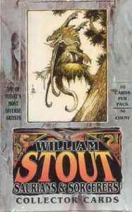 WILLIAM STOUT S&S Fantasy Art Trading Cards 1 FULL Box  