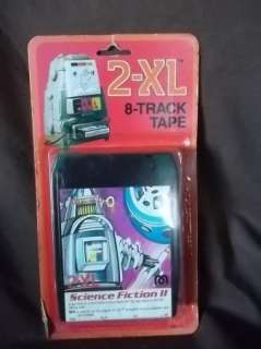 Vintage Mego 1978 2 XL Robot 8 Track tape player game  