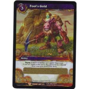  World of Warcraft Fools Gold Twilight Loot WOW [Toy 