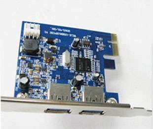 USB 3.0 PCI e PCI Express Card 2 Port HUB NEC Chipset New PCIe PCI to 