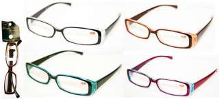 Brown Stylish Reading Glasses 1.50 Eyeglasses Readers  