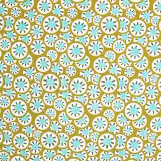 AMY BUTLER DAISY CHAIN KALEIDOSCOPE DOTS Olive by yd  
