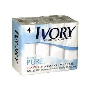    Ivory Bath Soap, 3.1 oz. Bar, 96 Bars per Case: Office Products