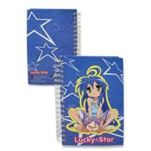Lucky Star Konata Izumi and Kagami Hiiragi Notebook
