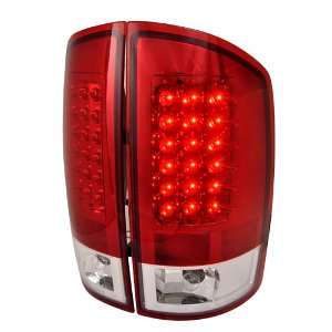  DODGE RAM 1500 2500 3500 RED LED REAR TAIL LIGHTS 