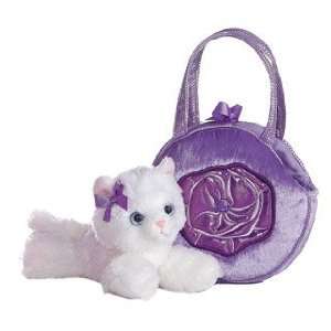  Aurora World 6 Rosie Kitty Purple Pet Carrier Toys 
