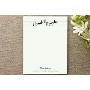 Piano Lessons Business Stationery Cards