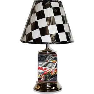  Greg Biffle 18 Tall Table Lamp with shade Sports 