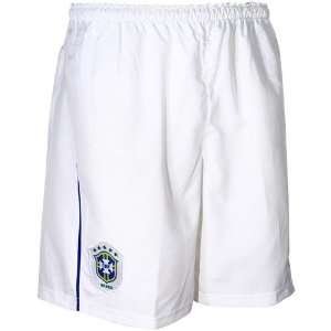  Nike Brasil 2006 World Cup White Official Team Shorts 