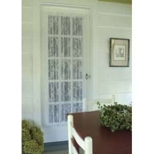   Lace English Ivy Door Panel 48 wide x 63 Drop Ecru: Kitchen & Dining