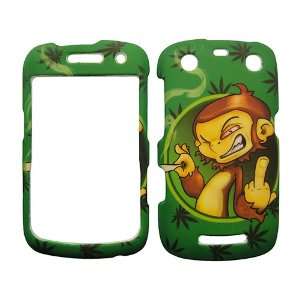   POT SMOKING MONKEY FLIP OFF HARD COVER CASE: Cell Phones & Accessories