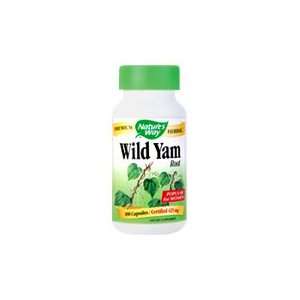  Wild Yam Root   Popular for Women, 100 caps., (Natures 