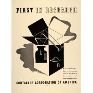  1937 Ad A. M. Cassandre Container Corporation Research 
