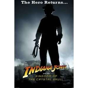  Indiana Jones Kingdom of Crystal Skull Movie Poster Size 