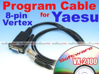 100 % brand new programming cable pc 022 for yaesu vertex two way 