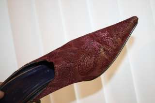 DONALD PLINER COUTURE Women Western MULES Shoe Sz 8.5  