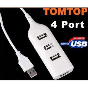 4 Port High Speed USB 2.0 Hub Adapter Socket: Electronics