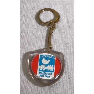  Vintage Woodstock Music & Art Fair Keychain Everything 