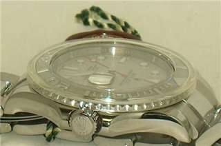 SUPER NICE MENS Z SERIAL NUMBER S/S PLATINUM ROLEX YACHTMASTER   BOX 