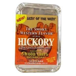  696748   Hickory Disposable Wood Chips Smoker Tray Case 